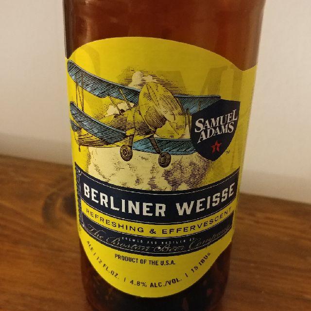 Berliner Weisse 4.8%, Samuel Adams (Boston Beer Company), United States