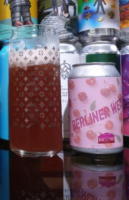 berliner Weisse : Cherry 4.0%, The Marc's & Tony Brewing Co., Philippines