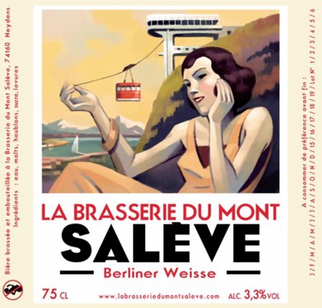 Berliner Weisse Abricot 4.5%, Brasserie Du Mont Salève, France