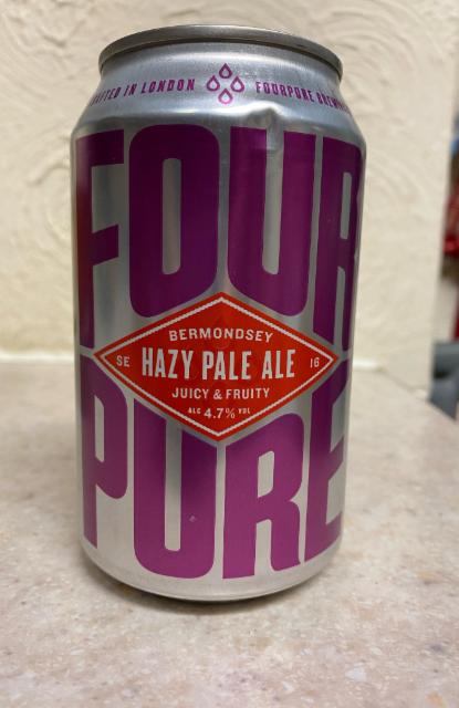 Bermondsey Hazy Pale Ale 4.7%, Fourpure Brewing Co., England