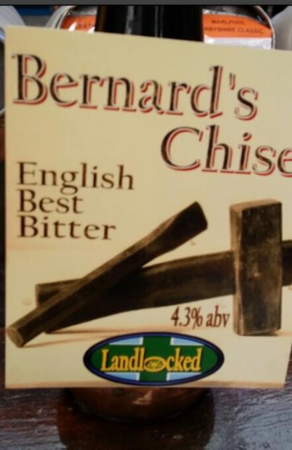 Bernard's Chisel 4.3%, Landlocked Brewing Co, England