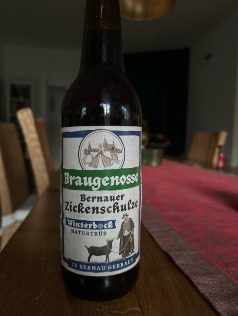 Bernauer Zickenschulze Winterbock 6.5%, Erste Bernauer Braugenossenschaft e.G., Germany