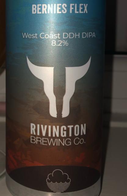 Bernies Flex 8.2%, Rivington Brewing Co., England