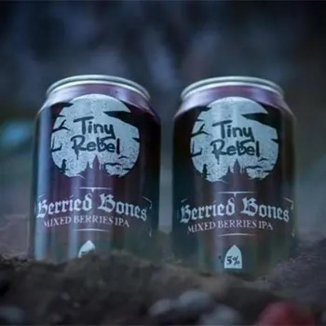 Berried Bones 5.0%, Tiny Rebel Brewing, Wales
