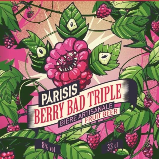 Berry Bad Triple 8.0%, Brasserie Parisis, France