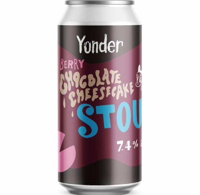 Berry Chocolate Cheesecake Stout 7.4%, Yonder Brewing, England