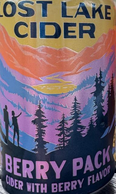 Berry pack 6.5%, Lost lake cider, United States