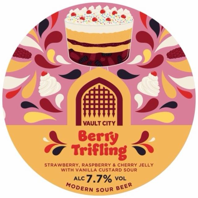 Berry Trifling 7.7%, Vault City Brewing, Scotland