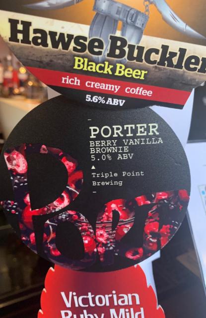 Berry vanilla brownie 6.0%, Triple Point Brewing, England