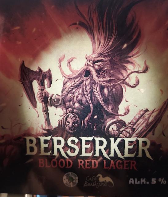 Berserker Blood Red Lager 5.0%, Salama Brewing Company, Finland