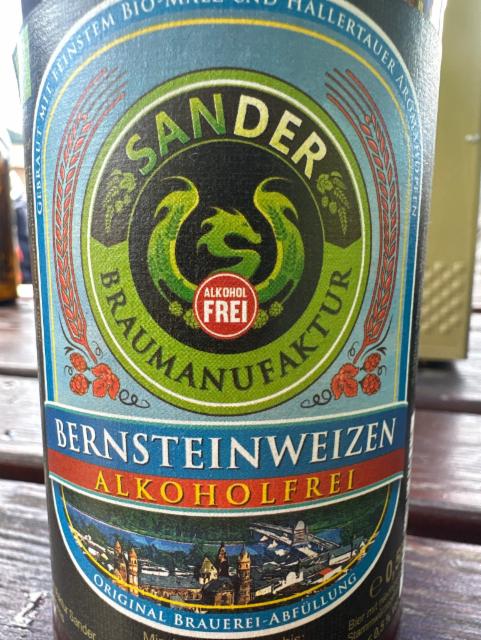 Bersteinweizen Alkoholfrei 0.5%, Braumanufaktur Sander, Germany