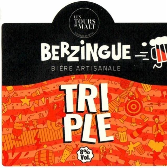 Berzingue Triple 8.0%, Les Tours Du Malt, France