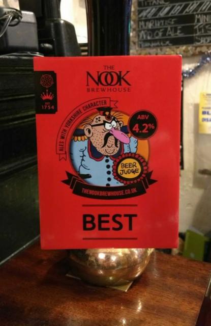 Best 4.2%, The Nook Brewhouse, England