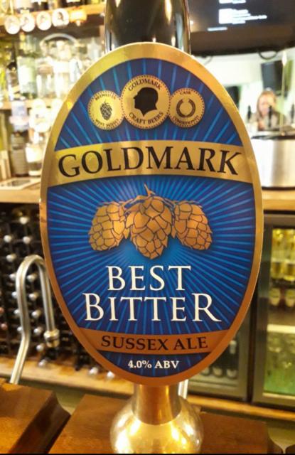 Best Bitter 4.0%, Goldmark Craft Beers, England