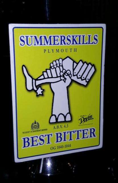 Best Bitter 4.3%, Summerskills, England