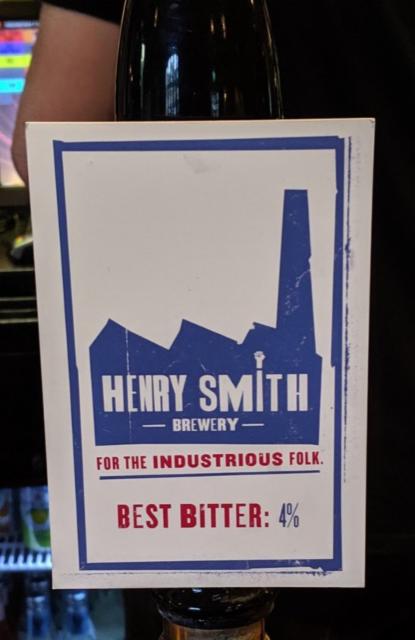 Best Bitter 4.0%, Henry Smith Brewery, England