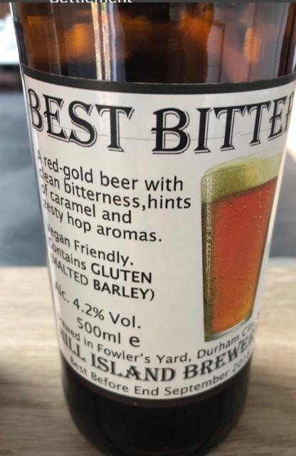Best Bitter 4.2%, Hill Island Microbrewery, England