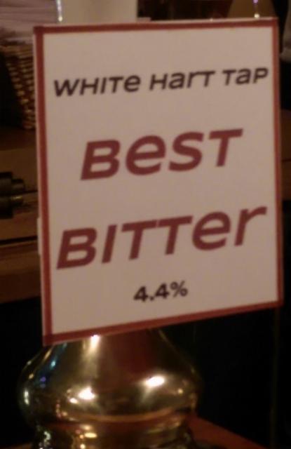 Best Bitter 4.4%, White Hart Brewery, England