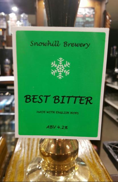 Best Bitter 4.2%, Snowhill Brewery, England