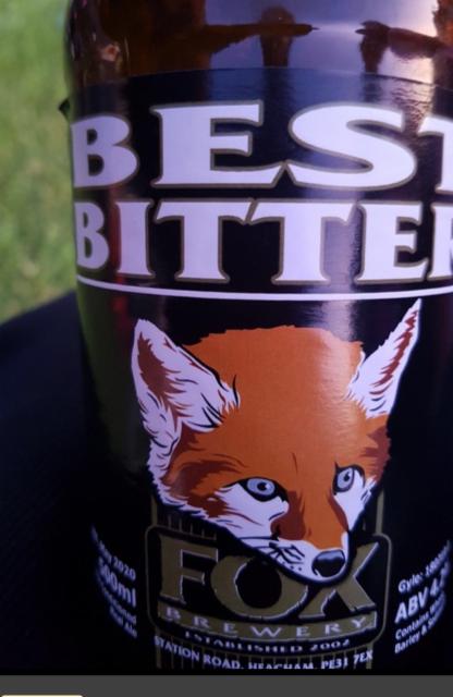 Best Bitter 4.5%, Fox Brewery, England
