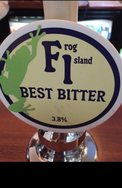 Best Bitter 3.8%, Frog Island Brewery, England
