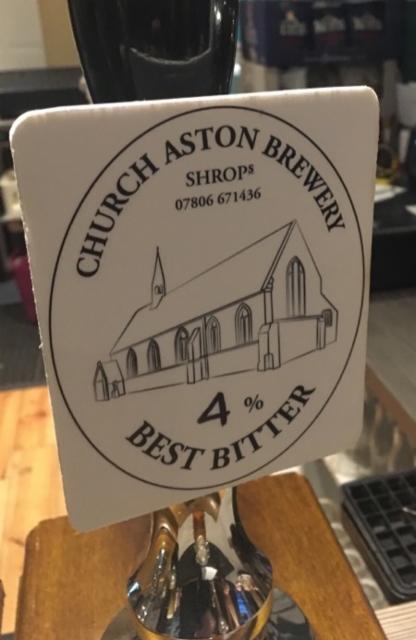 Best Bitter 4.0%, Church Aston Brewery, England
