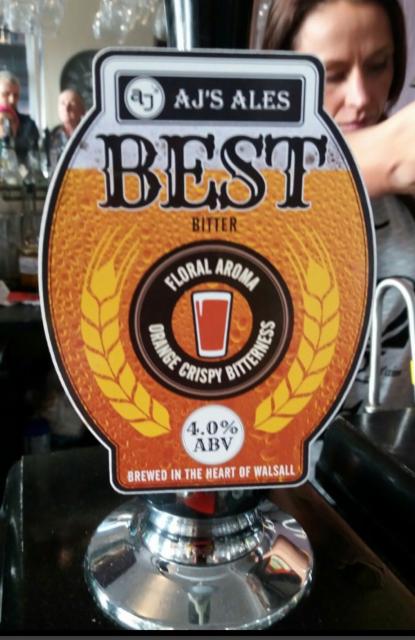 Best Bitter 4.0%, AJ's Ales, England