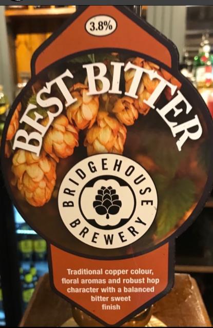 Best Bitter 3.8%, Bridgehouse Brewery, England