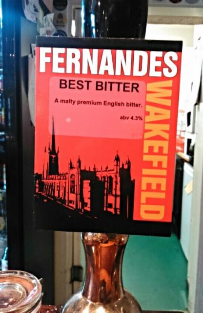 Best Bitter 4.3%, Fernandes Brewery Tap, England
