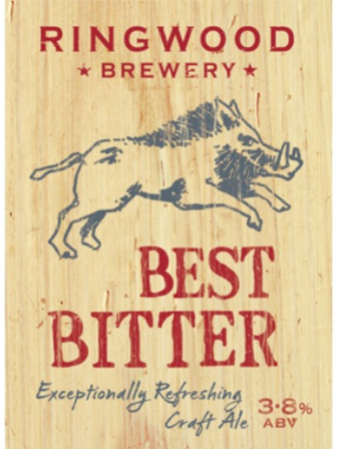 Best Bitter 4.0%, Ringwood Brewery (Marston's Brewery), England