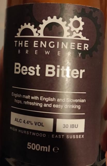 Best Bitter 4.4%, Engineer Brewery, England