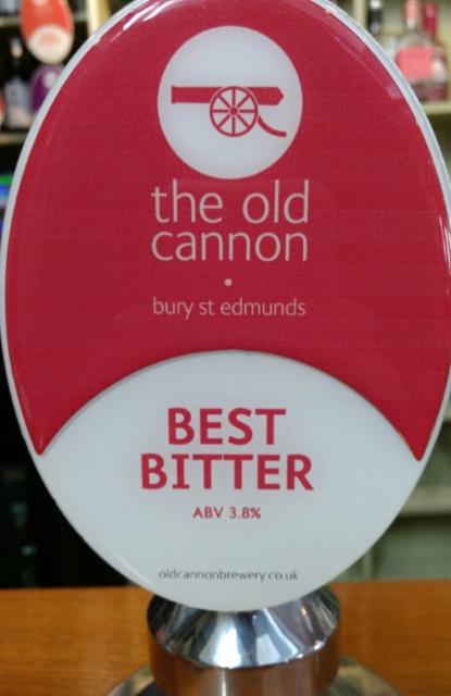 Best Bitter 3.8%, The Old Cannon, England