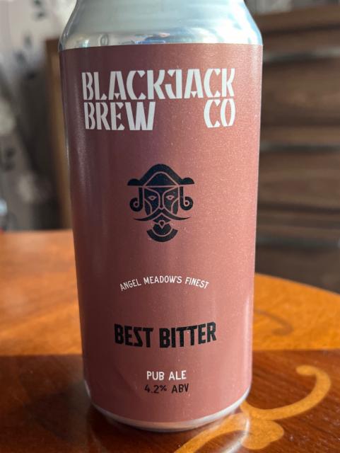 Best Bitter 4.2%, Blackjack Brewing Company, England