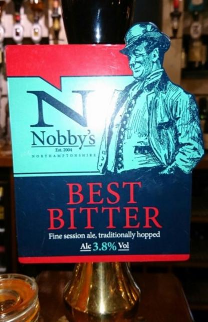 Best Bitter 3.8%, Nobby's Brewery, England