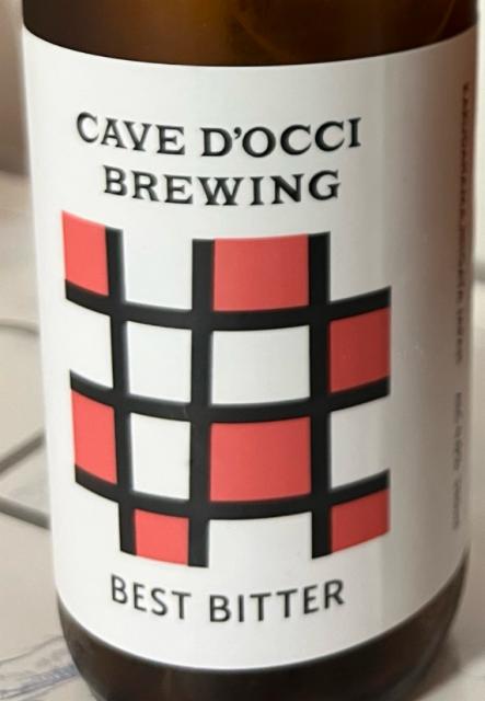 BEST BITTER 4.0%, CAVE D'OCCI BREWING, Japan