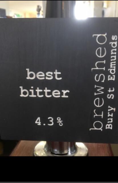 Best Bitter 4.3%, Brewshed, England