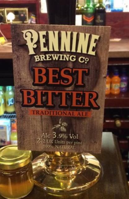 Best Bitter 3.9%, Pennine Brewing Co., England