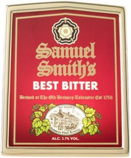 Best Bitter 3.7%, Samuel Smith Old Brewery, England