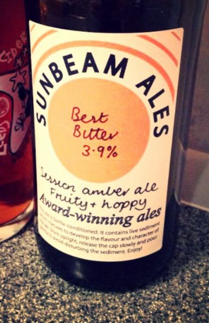 Best Bitter 3.9%, Sunbeam Ales, England