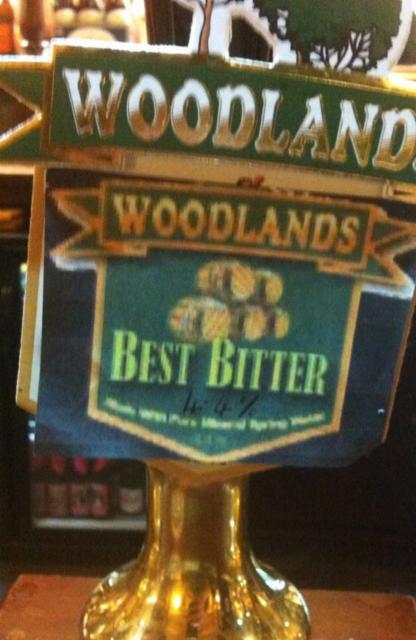 Best Bitter 4.4%, Woodlands Brewery, England