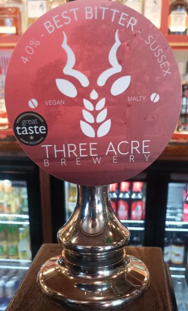 best bitter three acre 4.0%, Three Acre Brewery, England