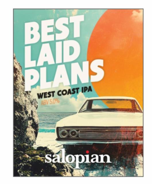 Best Laid Plans 5.0%, Salopian Brewery, England