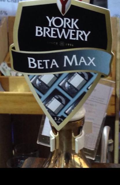 Beta Max 3.7%, York Brewery, England