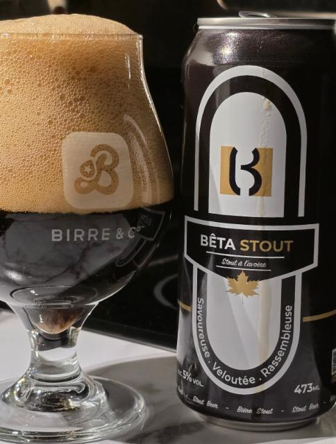 Béta Stout 5.0%, Les Brasseries Bêta Inc., Canada