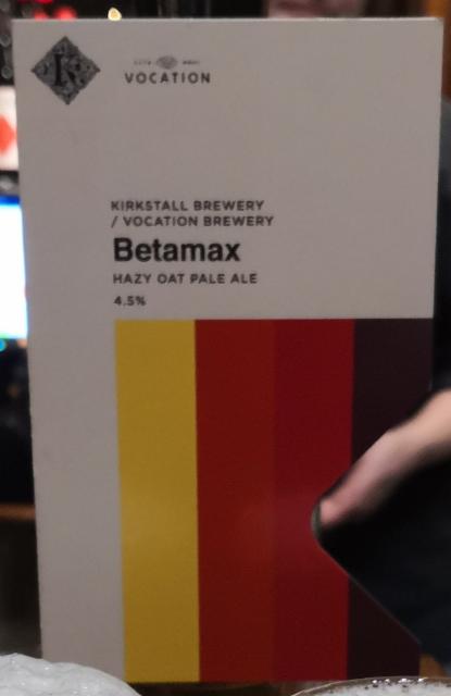 Betamax 4.5%, Kirkstall Brewery, England