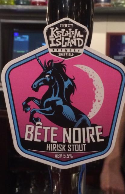 Bête Noire 5.5%, Kelham Island Brewery, England