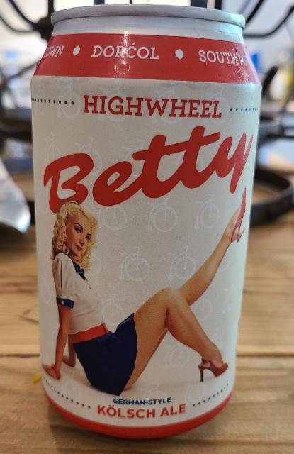 Highwheel Betty 5.0%, Dorćol Distilling + Brewing Co., United States
