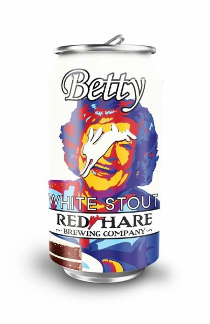 betty white stout 7.4%, Red Hare Brewing Company, United States