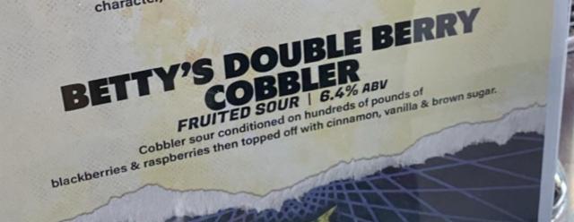 Betty's Double Berry Cobbler, Xül Beer Company