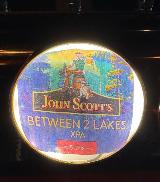 Between 2 lakes, John Scott's Brewery